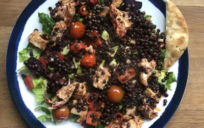 Jamie Oliver’s chicken tikka salad